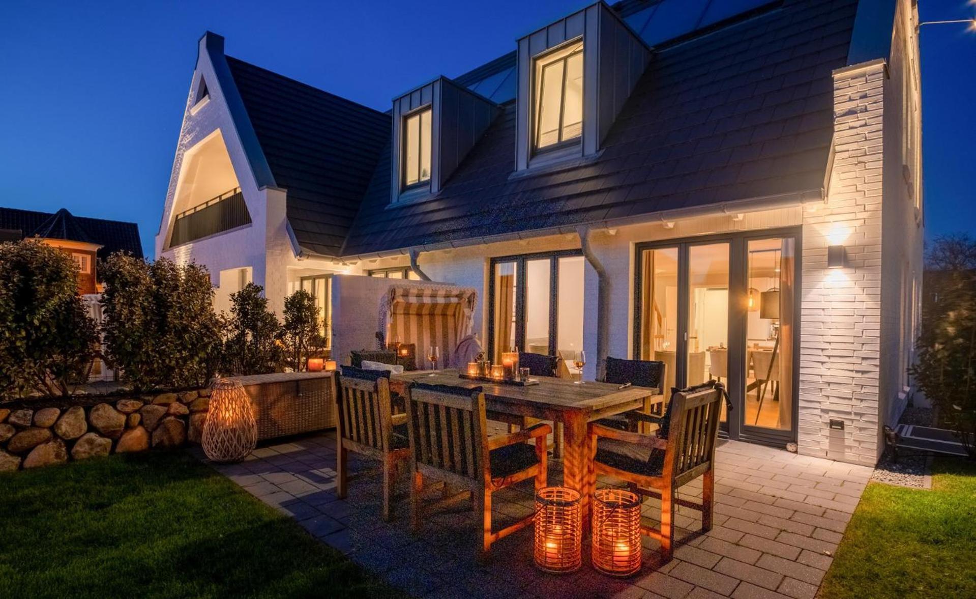Ferienhaus Witthues - Domizil Silbermoewe - Exklusiv, Strand- Und Zentrumsnah Westerland Kültér fotó
