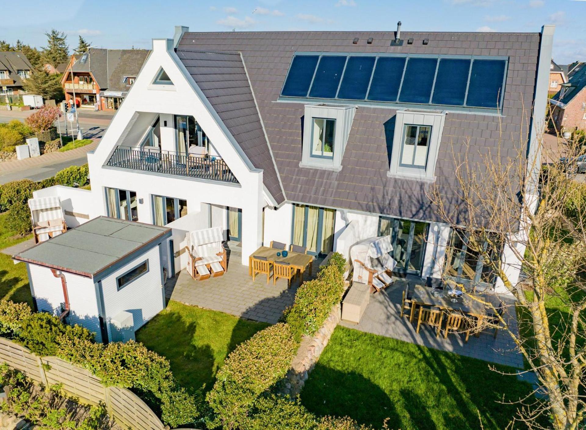 Ferienhaus Witthues - Domizil Silbermoewe - Exklusiv, Strand- Und Zentrumsnah Westerland Kültér fotó